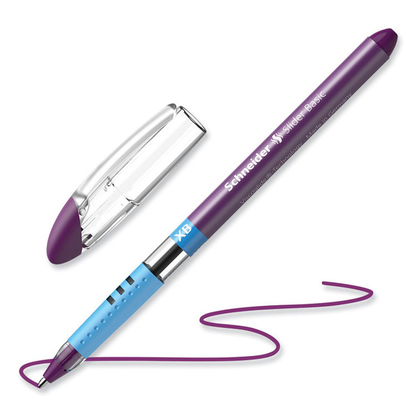 Slider Basic Ballpoint Pen, Stick, Extra-Bold 1.4 mm, Assorted Ink and Barrel Colors, 8/Pack [SKU: RED151298]