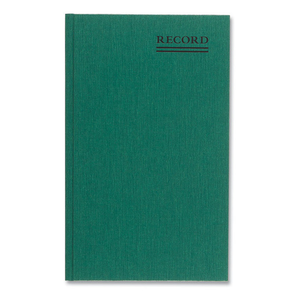 Emerald Series Account Book, Green Cover, 12.25 x 7.25 Sheets, 150 Sheets/Book [SKU: RED56111]