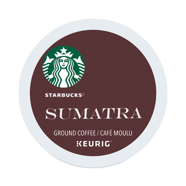 Sumatra Coffee K-Cups, Sumatran, K-Cup, 24/Box [SKU: SBK011111162]