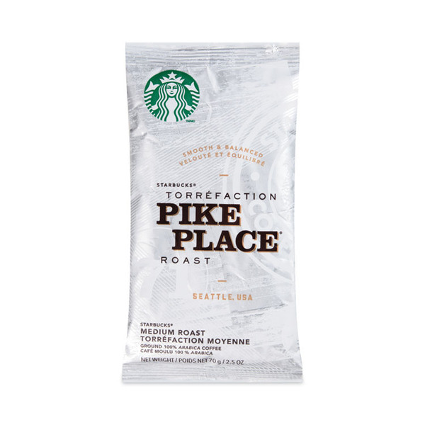 Coffee, Pike Place, 2.7 oz Packet, 72/Carton [SKU: SBK11018197CT]