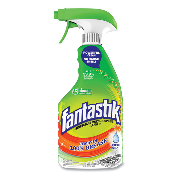 Disinfectant Multi-Purpose Cleaner Fresh Scent, 32 oz Spray Bottle [SKU: SJN306387EA]