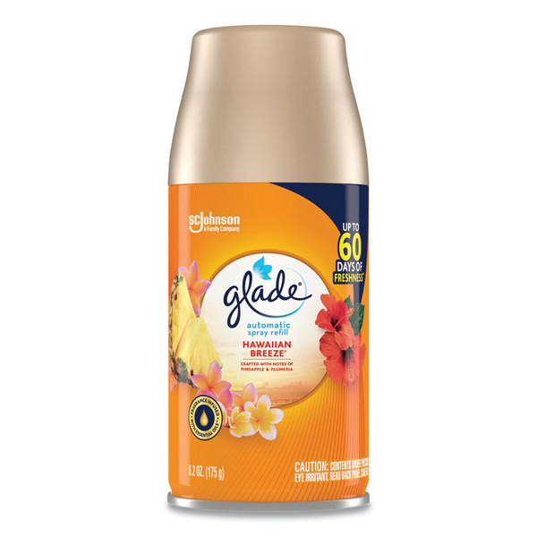 Automatic Air Freshener, Hawaiian Breeze, 6.2 oz, 6/Carton [SKU: SJN337689]