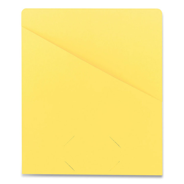 File Jackets, Letter Size, Yellow, 25/Pack [SKU: SMD75434]