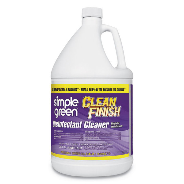 Clean Finish Disinfectant Cleaner, 1 gal Bottle, Herbal [SKU: SMP01128EA]