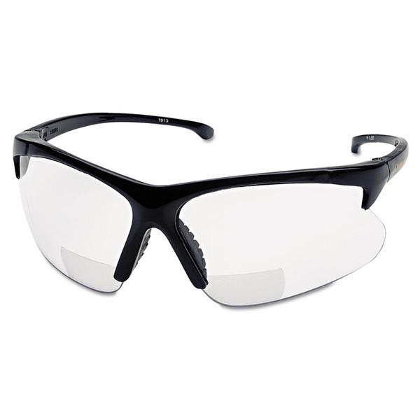 V60 30 06 Reader Safety Eyewear, Black Frame, Clear Lens [SKU: SMW19879]