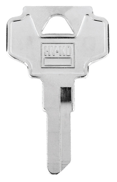 HY-KO 11010BN7 Key Blank, Brass, Nickel-Plated, For: Bargman BN7 Locks [SKU: ORG4332755]