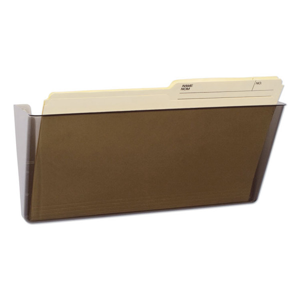 Wall File, Legal Size, 16" x 4" x 7", Smoke [SKU: STX70208U06C]