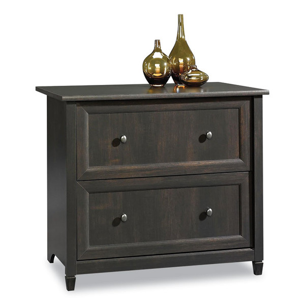 Edgewater Collection Lateral File Cabinet, 2 Legal/Letter-Size File Drawers, Estate Black, 33.25" x 23.5" x 29.38 [SKU: SWC409044]