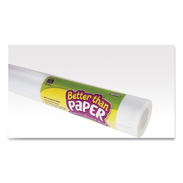 Better Than Paper Bulletin Board Roll, 4 ft x 12 ft, White [SKU: TCR77373]