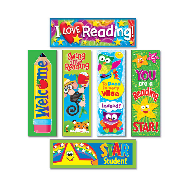Bookmark Combo Packs, Reading Fun Variety Pack #2, 2 x 6, 216/Pack [SKU: TEPT12907]