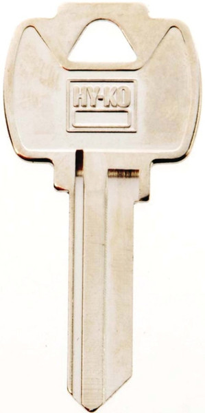 HY-KO 11010FA1 Key Blank, Brass, Nickel, For: Falcon Cabinet, House Locks and Padlocks [SKU: ORG2050722]