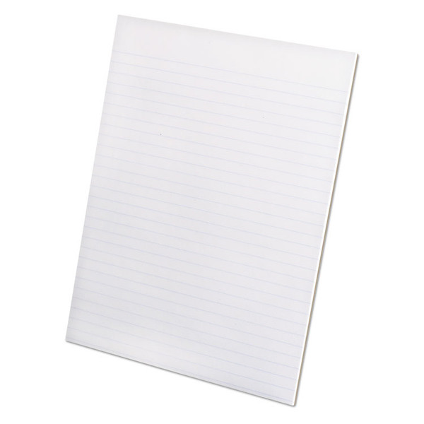 Recycled Glue Top Pads, Wide/Legal Rule, 50 White 8.5 x 11 Sheets, Dozen [SKU: TOP21162]