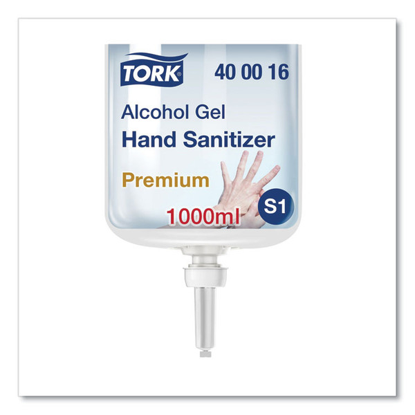 Premium Alcohol Gel Hand Sanitizer, 1 L Bottle, Light Scent, 6/Carton [SKU: TRK400016]