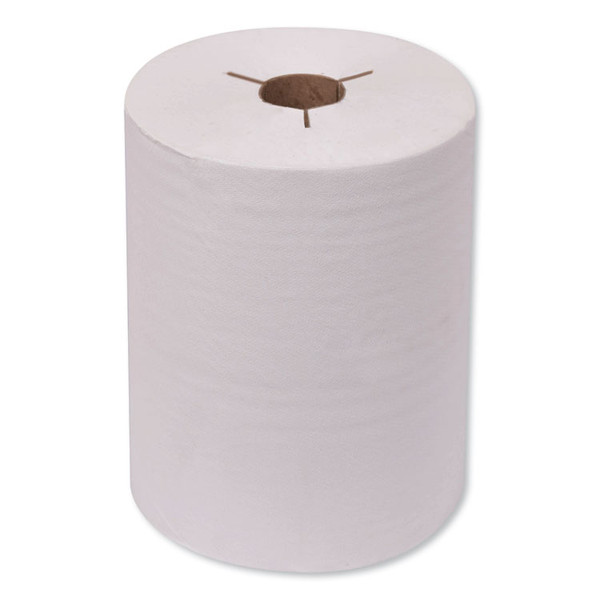 Universal Hand Towel Roll, Notched, 8" x 425 ft, Natural White, 12 Rolls/Carton [SKU: TRK8621400]
