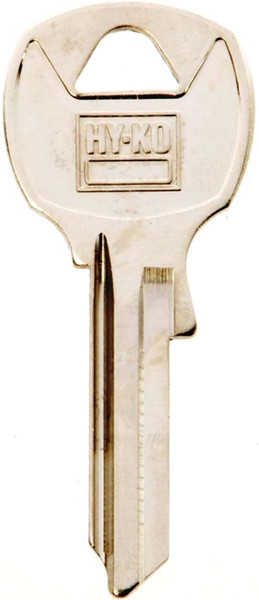 HY-KO 11010NA24 Key Blank, Brass, Nickel, For: National Cabinet, House Locks and Padlocks [SKU: ORG4169033]