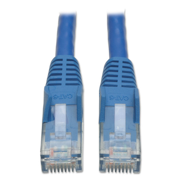 CAT6 Gigabit Snagless Molded Patch Cable, 10 ft, Blue [SKU: TRPN201010BL]