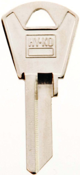HY-KO 11010PZ1 Key Blank, Brass, Nickel, For: Papaiz Cabinet, House Locks and Padlocks [SKU: ORG0471995]