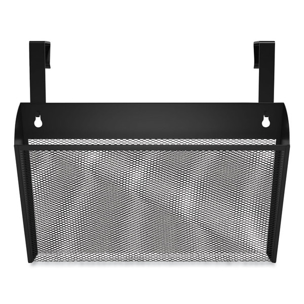 Wire Mesh Wall File, Letter Size, 14.37" x 3.34", Black [SKU: TUD24402465]