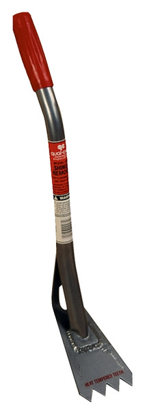 Qualcraft 2563 Classic Shingle Remover, Steel Head, Ergonomic Handle, Vinyl Handle, 25 in OAL [SKU: ORG9636184]