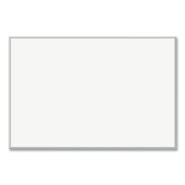 Magnetic Dry Erase Board with Aluminum Frame, 72 x 48, White Surface, Silver Frame [SKU: UBR073U0001]