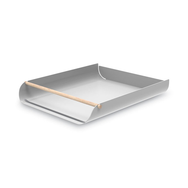 Arc Paper Tray, 1 Section, Letter Size, 12.1 x 10.6 x 1.8, Gray [SKU: UBR3548A0206]
