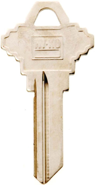 HY-KO 11010SC7 Key Blank, Brass, Nickel, For: Schlage Cabinet, House Locks and Padlocks [SKU: ORG0451724]