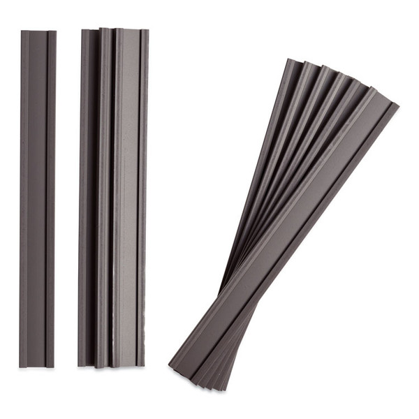 Magnetic Card Holders, 6 x 0.5, Black, 10/Pack [SKU: UBRFM2631]