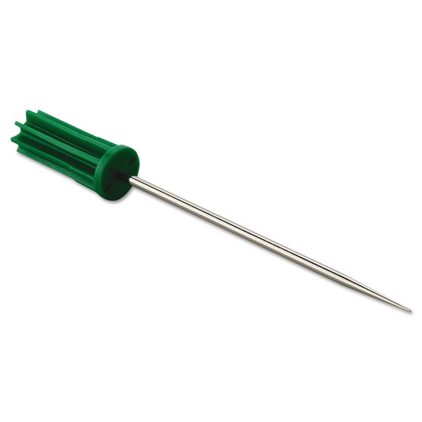 People's Paper Picker Replacement Pin Plugs, 4", Stainless Steel/Green [SKU: UNGPINP]