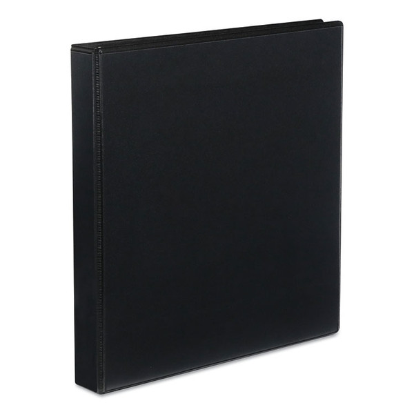 Slant D-Ring View Binder, 3 Rings, 1" Capacity, 11 x 8.5, Black [SKU: UNV20741]