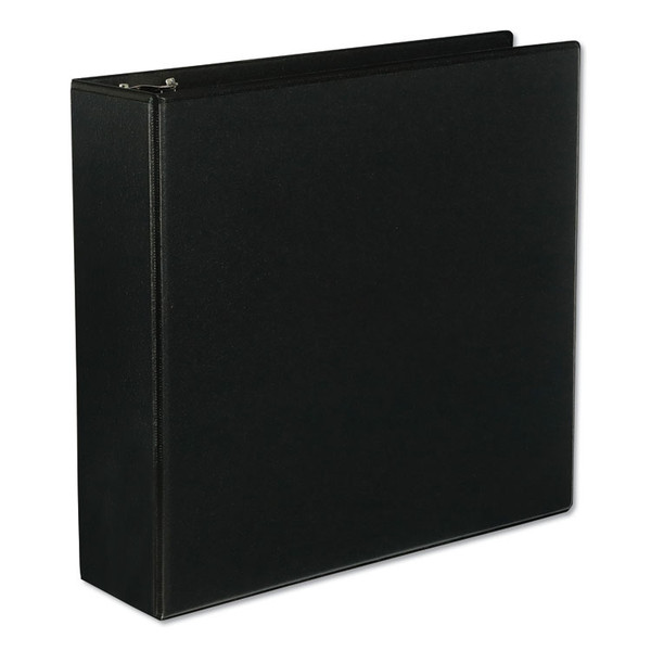 Slant D-Ring View Binder, 3 Rings, 3" Capacity, 11 x 8.5, Black [SKU: UNV20747]