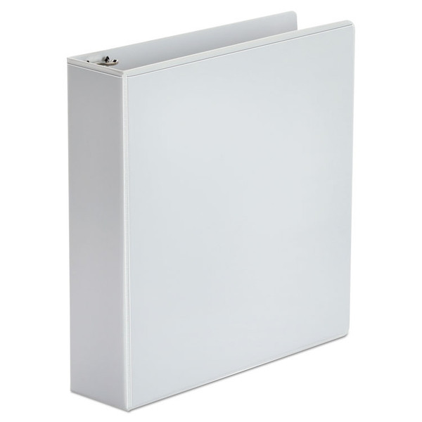 Economy Round Ring View Binder, 3 Rings, 2" Capacity, 11 x 8.5, White, 6/Pack [SKU: UNV20982PK]