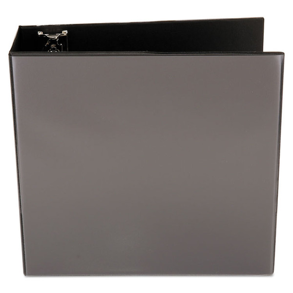 Slant D-Ring View Binder, 3 Rings, 4" Capacity, 11 x 8.5, Black [SKU: UNV20995]