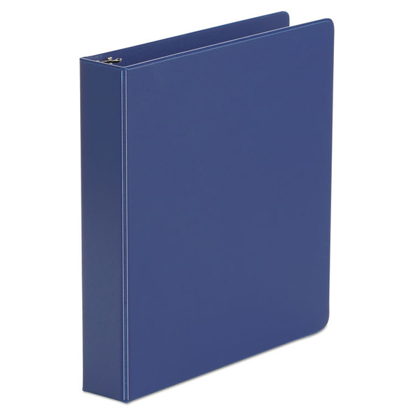 Economy Non-View Round Ring Binder, 3 Rings, 1.5" Capacity, 11 x 8.5, Royal Blue [SKU: UNV33402]