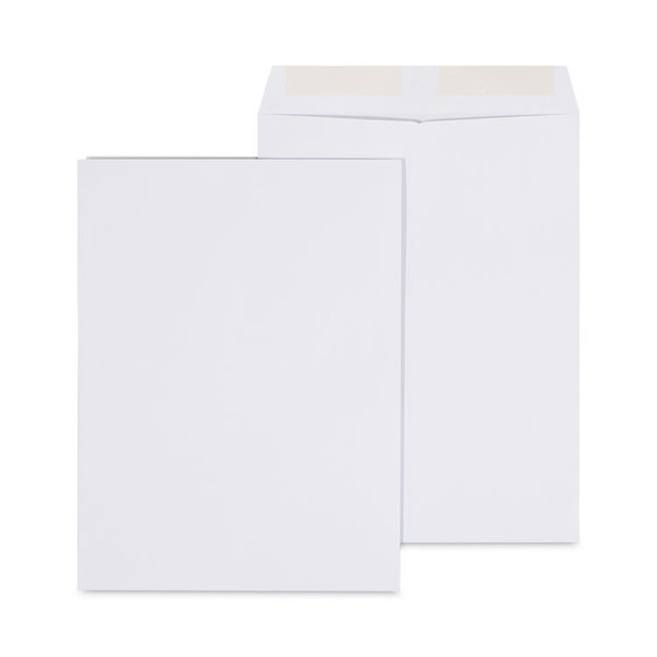 Peel Seal Strip Catalog Envelope, #10 1/2, Square Flap, Self-Adhesive Closure, 9 x 12, White, 100/Box [SKU: UNV40100]