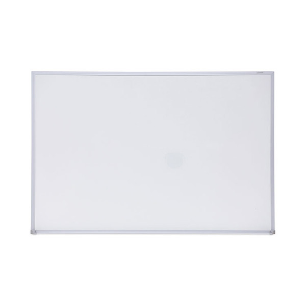 Dry Erase Board, Melamine, 36 x 24, Satin-Finished Aluminum Frame [SKU: UNV43623]