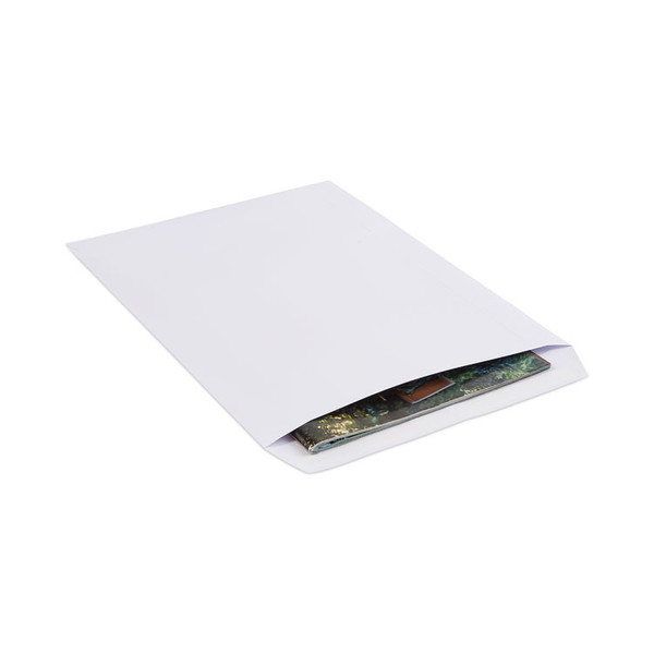 Catalog Envelope, 24 lb Bond Weight Paper, #13 1/2, Square Flap, Gummed Closure, 10 x 13, White, 250/Box [SKU: UNV45104]