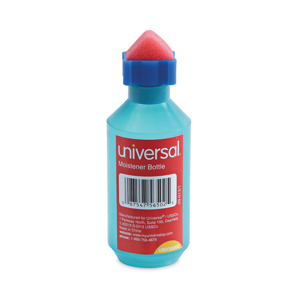 Squeeze Bottle Moistener, 2 oz, Blue [SKU: UNV56502]