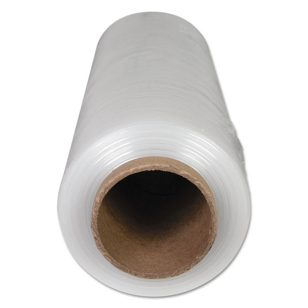 High-Performance Handwrap Film, 18" x 1,500 ft, 12 mic (47-Gauge), Clear, 4/Carton [SKU: UNV64718]