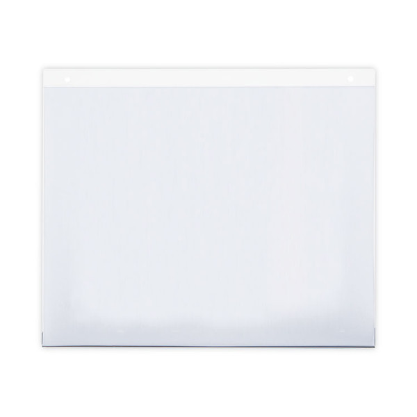 Wall Mount Sign Holder, 11 x 8.5, Horizontal, Clear, 2/Pack [SKU: UNV76883]