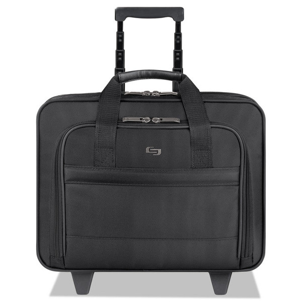 Classic Rolling Case, Fits Devices Up to 15.6", Ballistic Polyester, 15.94 x 5.9 x 12, Black [SKU: USLB1004]
