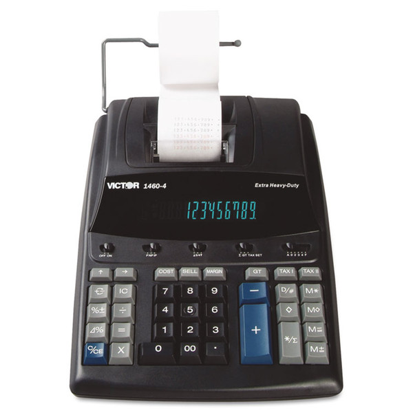 1460-4 Extra Heavy-Duty Printing Calculator, Black/Red Print, 4.6 Lines/Sec [SKU: VCT14604]