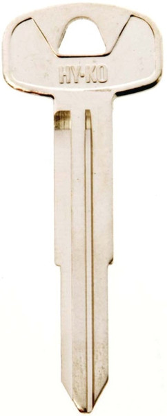 HY-KO 11010KK2 Automotive Key Blank, Brass, Nickel, For: Kia Vehicle Locks [SKU: ORG2262111]