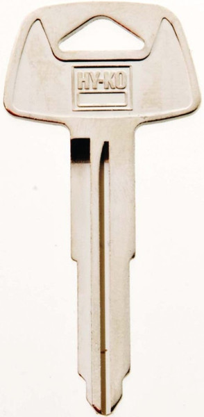 HY-KO 11010MIT3 Automotive Key Blank, Brass, Nickel, For: Mitsubishi Vehicle Locks [SKU: ORG1764638]
