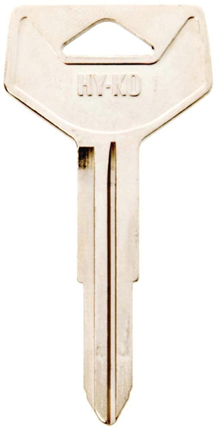 HY-KO 11010TR37 Automotive Key Blank, Brass, Nickel, For: Toyota Vehicle Locks [SKU: ORG0578948]