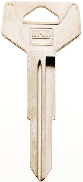 HY-KO 11010TR39 Automotive Key Blank, Brass, Nickel, For: Toyota Vehicle Locks [SKU: ORG3473253]