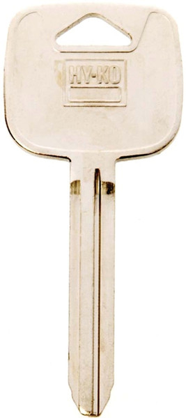 HY-KO 11010TR47 Automotive Key Blank, Brass, Nickel, For: Toyota Vehicle Locks [SKU: ORG7221468]