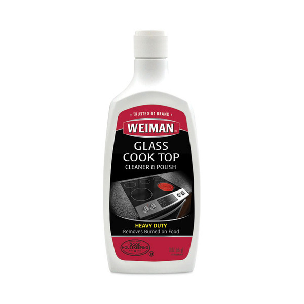 Glass Cook Top Cleaner and Polish, 20 oz, Squeeze Bottle, 6/CT [SKU: WMN137]