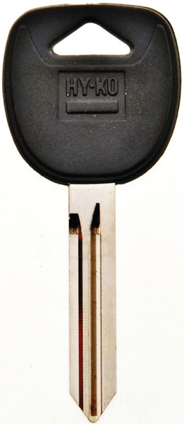 HY-KO 12005B106 Automotive Key Blank, Brass/Plastic, Nickel, For: General Motor Vehicle Locks [SKU: ORG5275177]