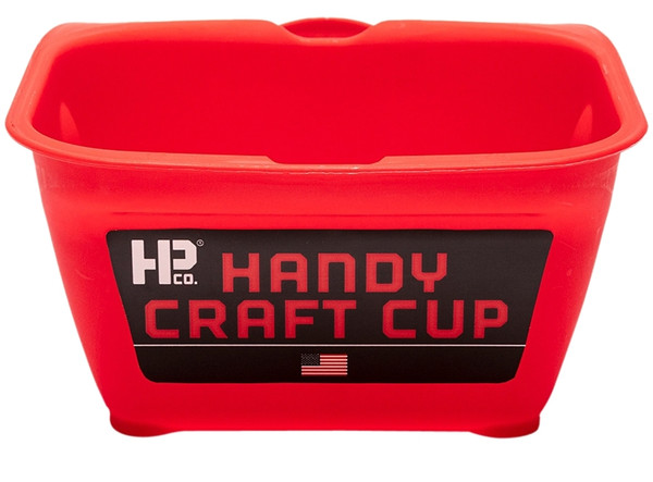 HANDy 1100-CC Craft Cup, 8 oz Capacity, Red [SKU: ORG2282234]