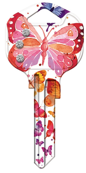 HY-KO 15005KW1-BFBL Key Blank, Brass, Nickel-Plated, For: Kwikset KW1 Keyways [SKU: ORG9819046]